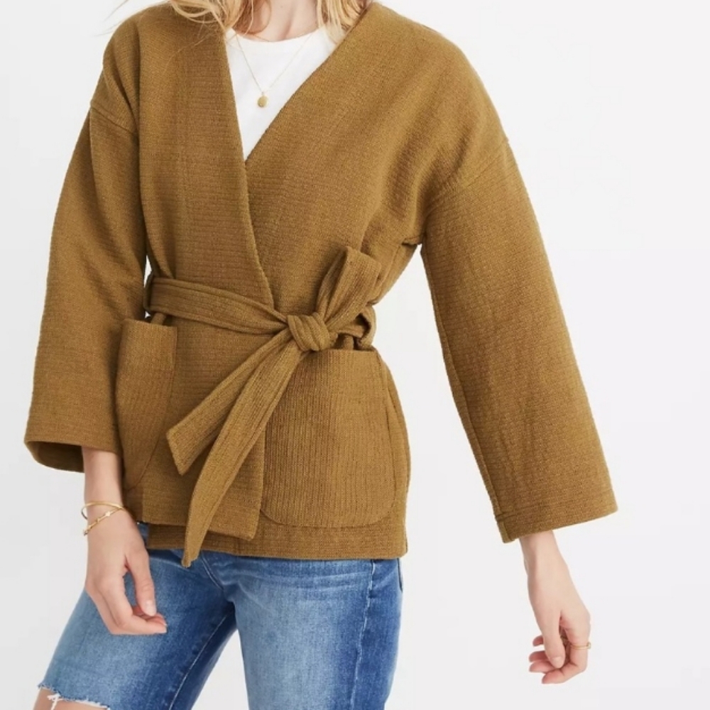 MADEWELL Texture & Thread Wrap Jacket Small
